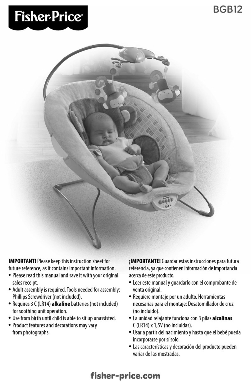 Fisher-Price BGB12 User manual