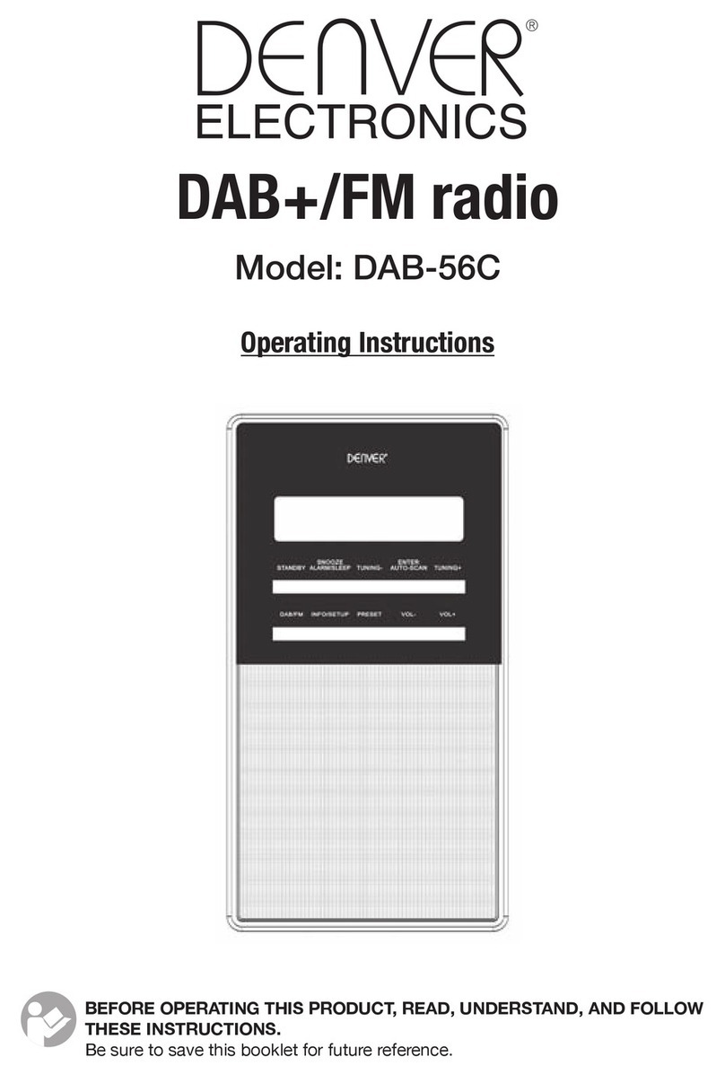 Denver Electronics DAB-56C operating instructions
