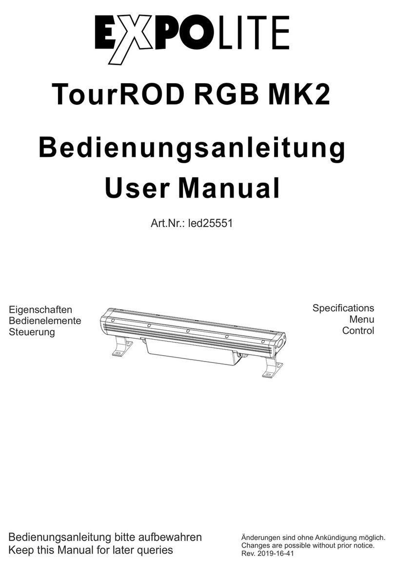 Expolite TourROD RGB MK2 user manual