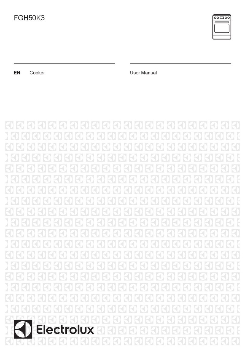 Electrolux FGH50K3 User manual