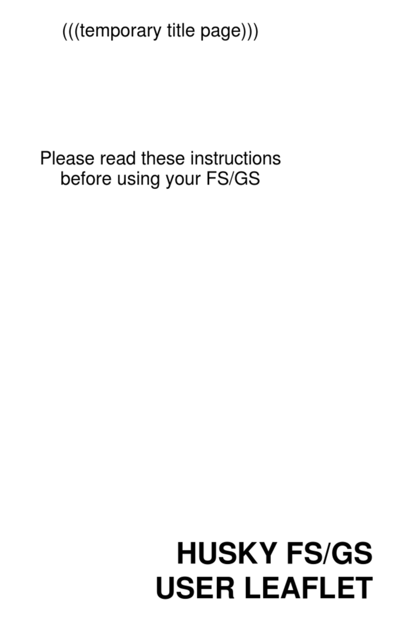 Itronix HUSKY FS/GS User Leaflet