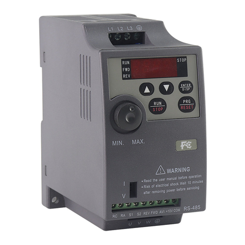 Janson Controls FC100 Series manual