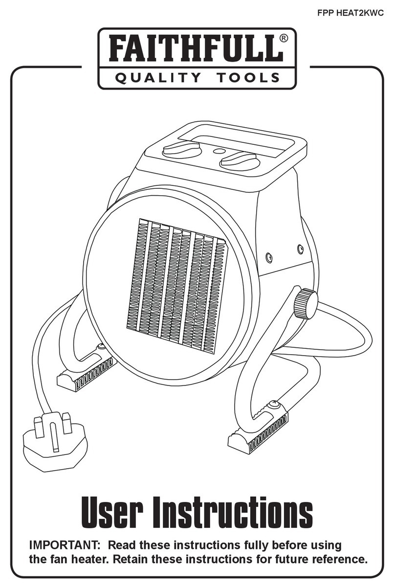 Faithfull FPPHEAT2KWC User manual