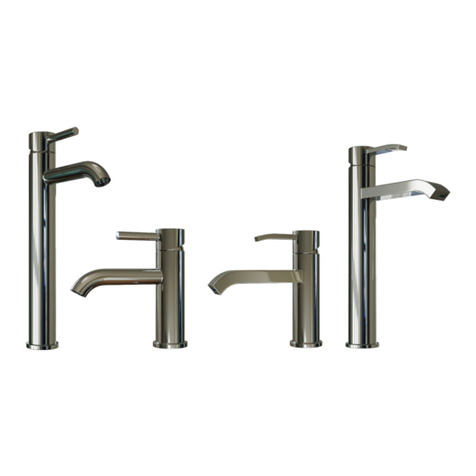 DADO AQUALINE BASIN MIXER Series installation guide