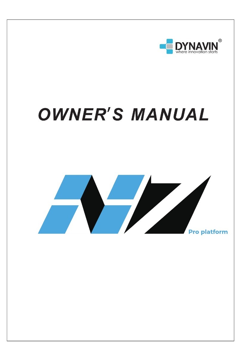 Dynavin N7 Pro platform User manual