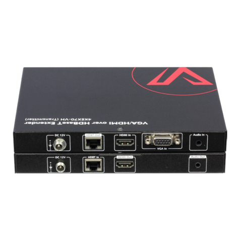 AV Access 4KEX70-VH User manual AV Access 4KEX70-VH User manual