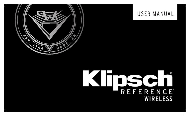 Klipsch Wisa RW-51M user manual