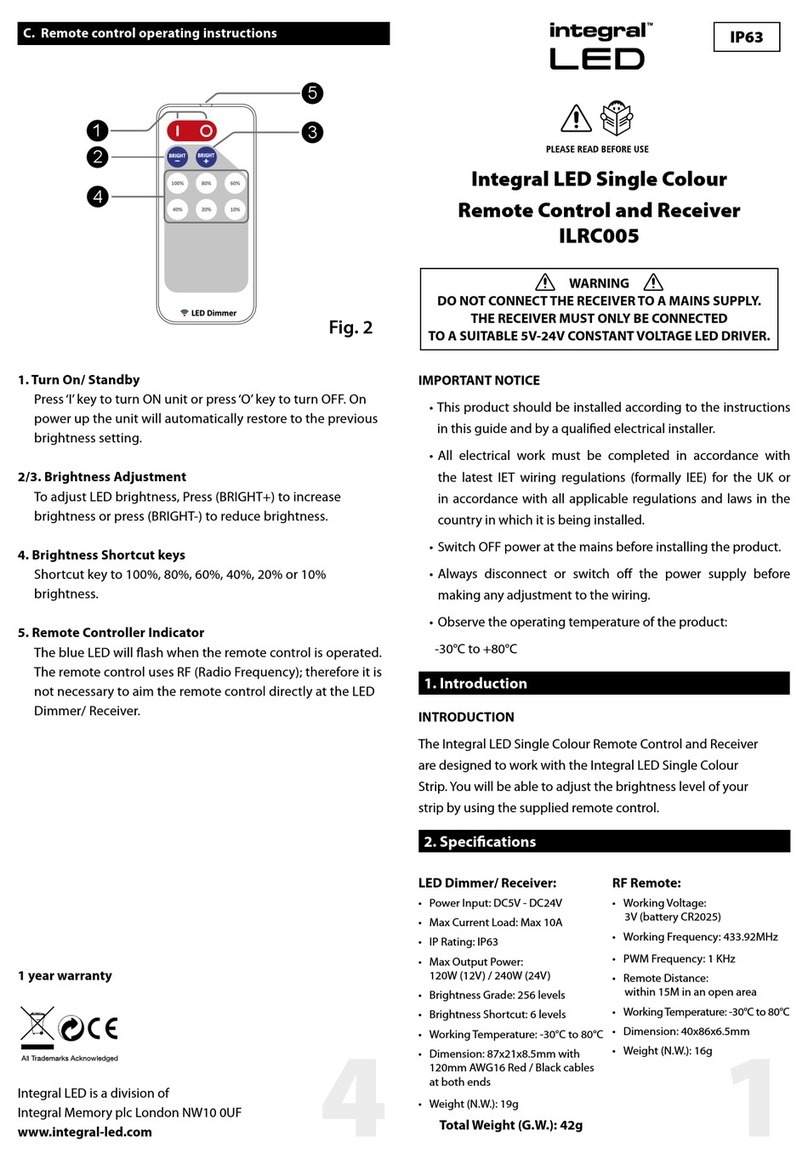 Integral LED ILRC005 Guide
