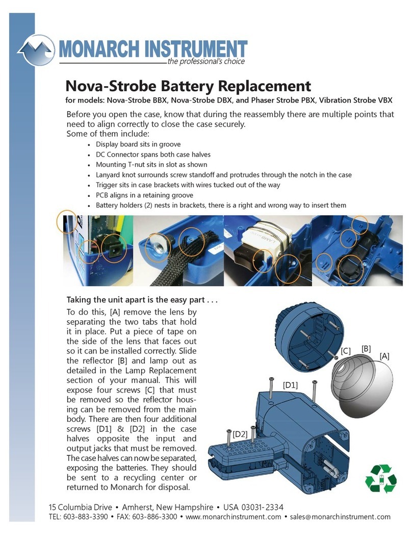 Monarch Nova-Strobe BBX Replacement guide