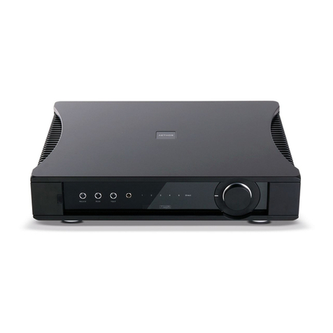 Rega AETHOS User instructions