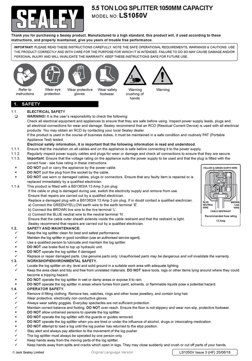 Sealey LS1050V manual