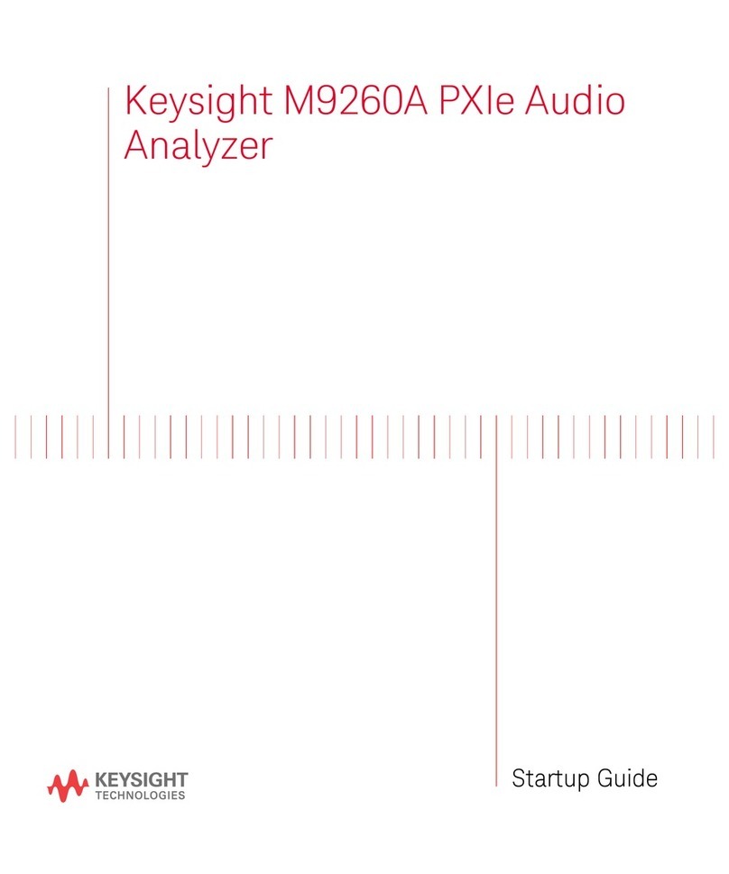 Keysight Technologies M9260A User guide
