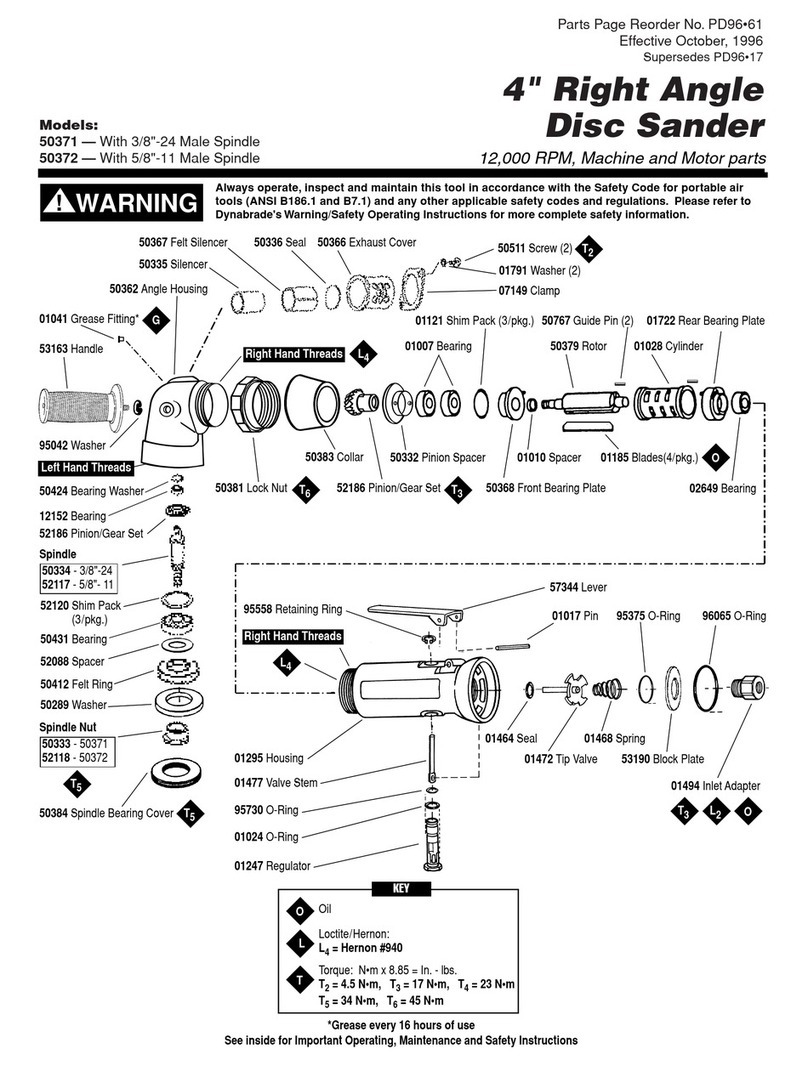Dynabrade 50371 Installation instructions
