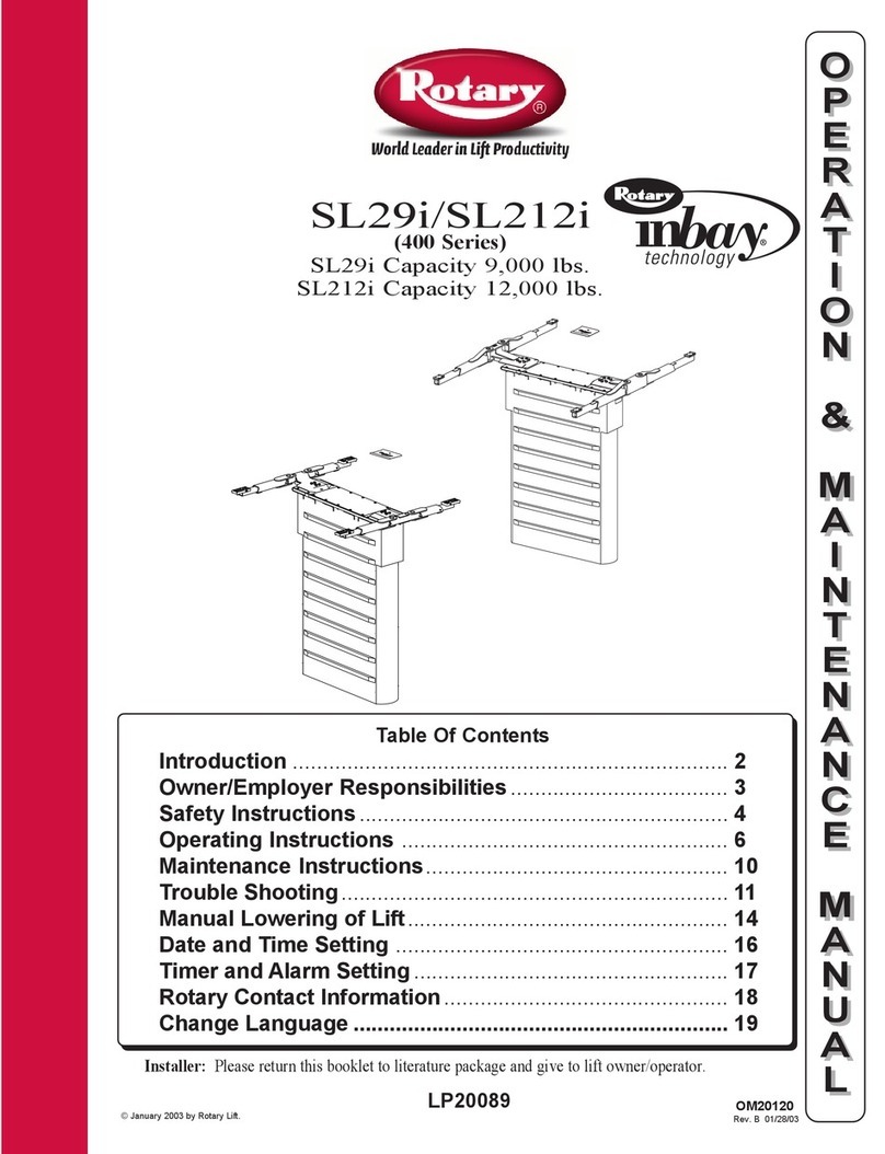Rotary SL212i 400 Series Manual Rotary SL212i 400 Series Manual