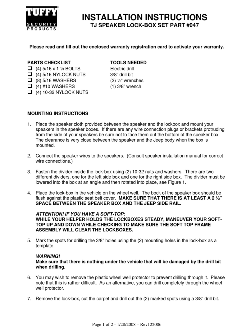 Tuffy 047 installation instructions