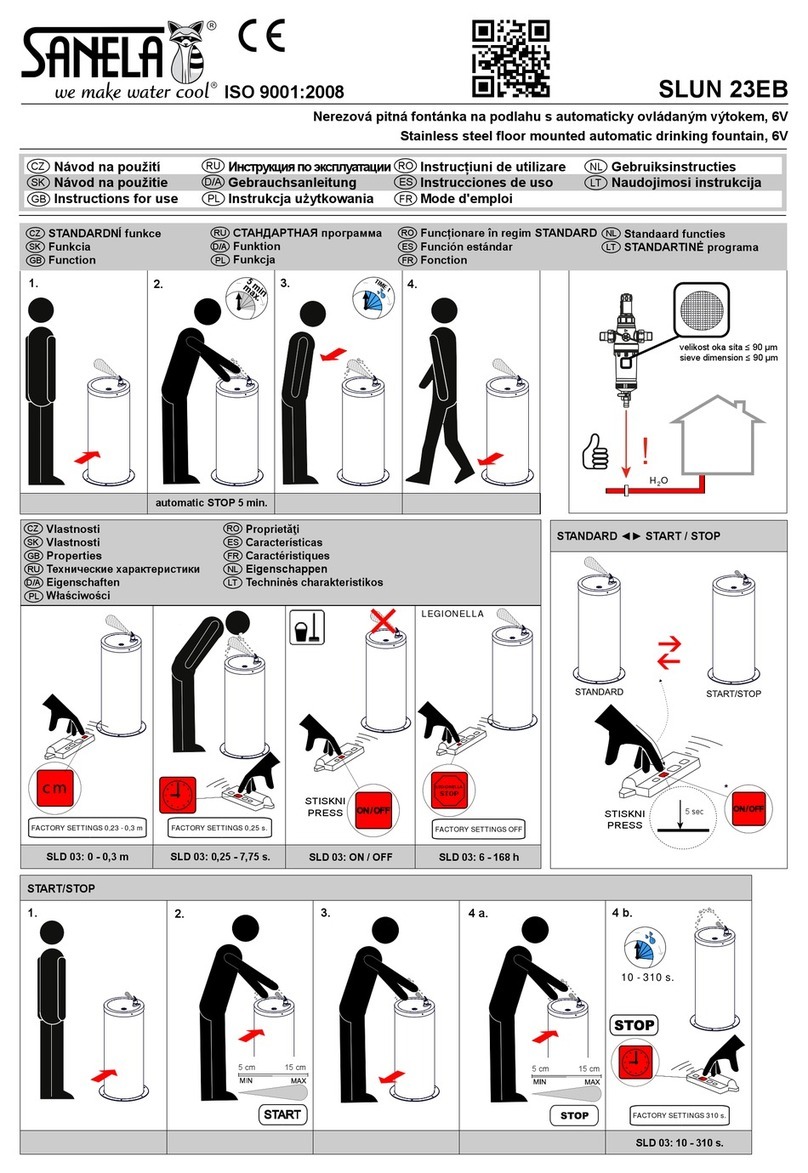 Sanela SLUN 23EB Instructions for use