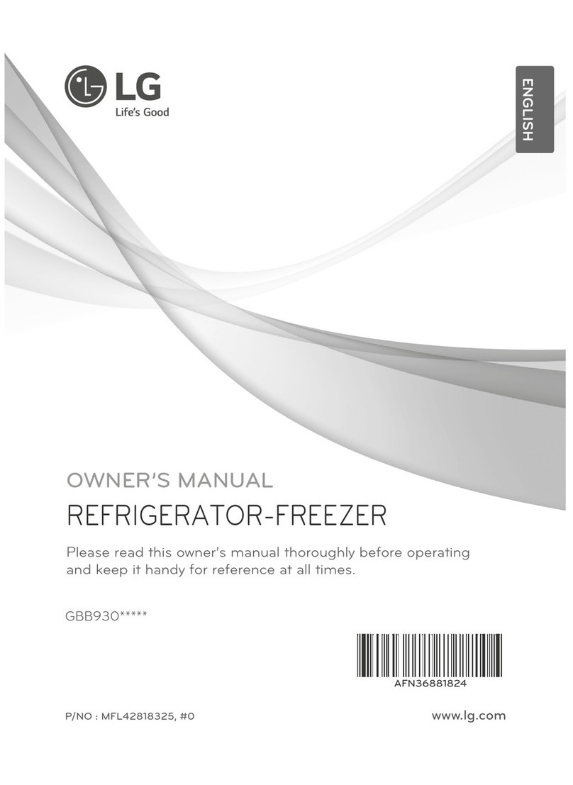LG GBB930 Series User manual