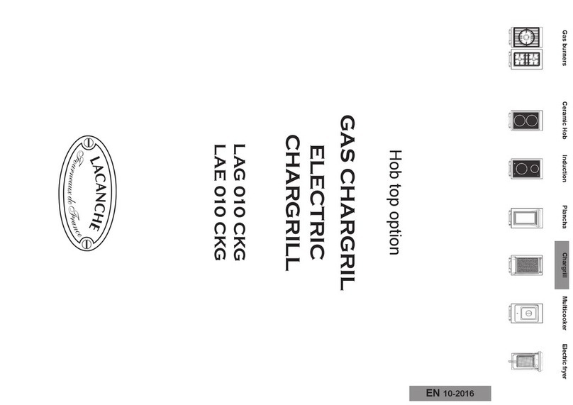 Lacanche LAE 010 CKG User guide Lacanche LAE 010 CKG User guide