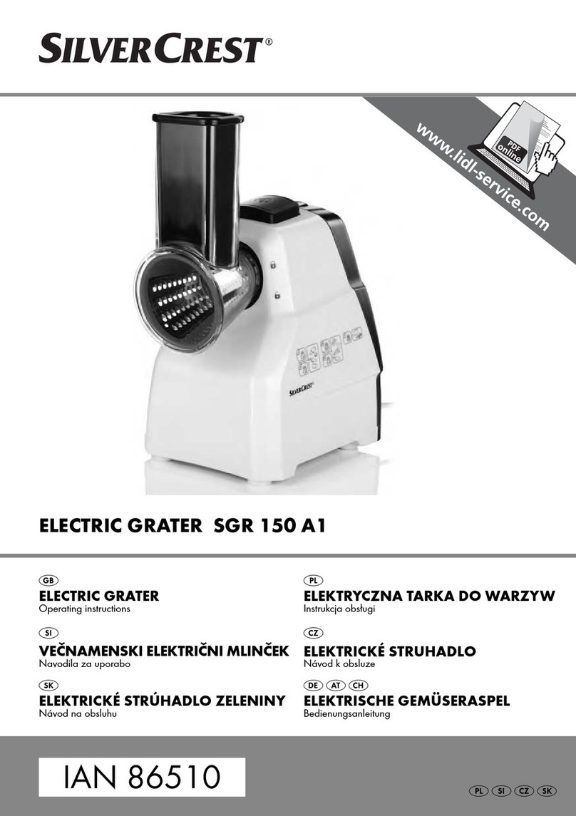 Silvercrest SGR 150 A1 User manual