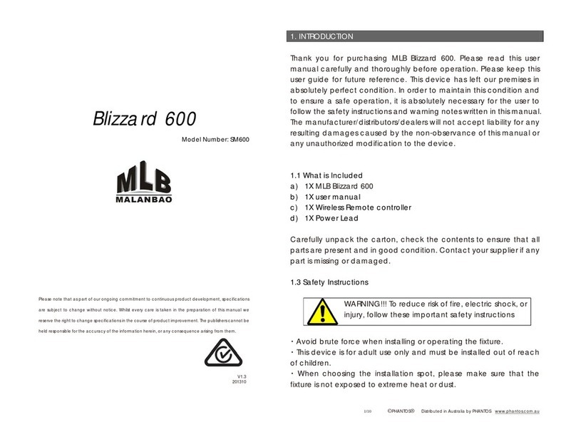 Malanbao Blizzard 600 manual