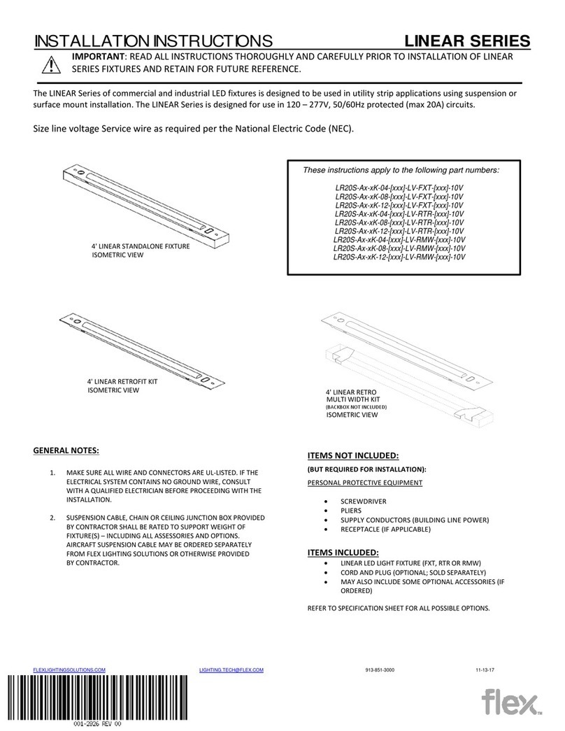 Flex LINEAR LR20S-A Series User manual