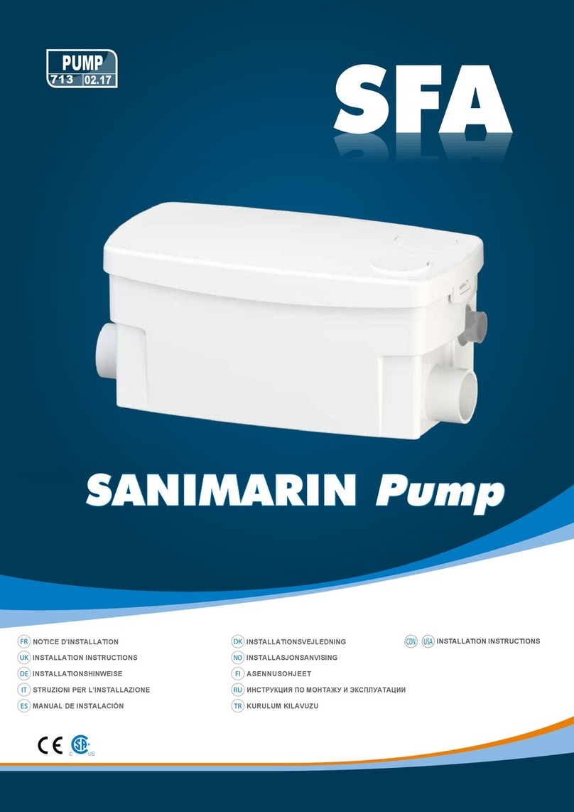 SFA SANIMARIN installation instructions SFA SANIMARIN installation instructions