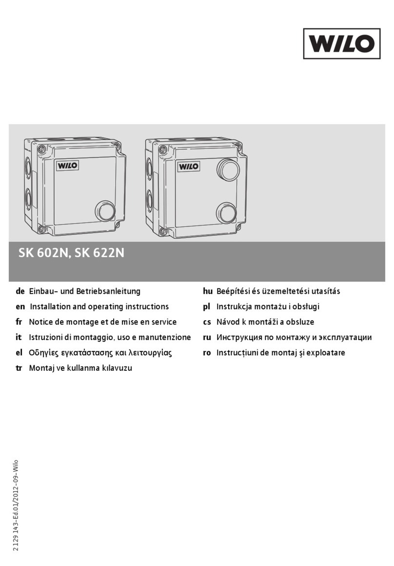 Wilo SK 602N User manual Wilo SK 602N User manual