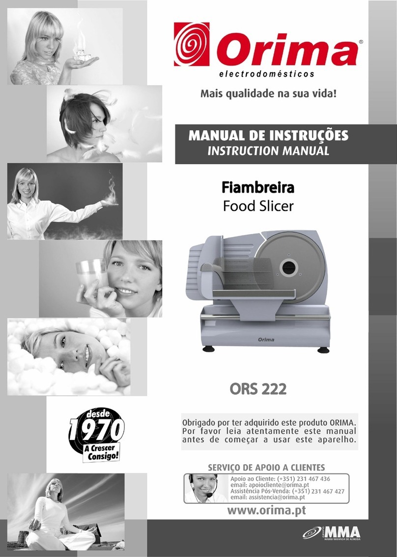 Orima ORS 222 instruction manual
