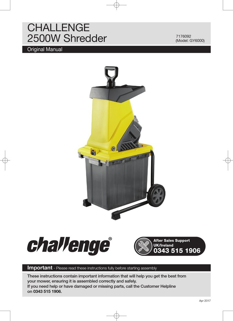 Challenge GY6000 Original manual
