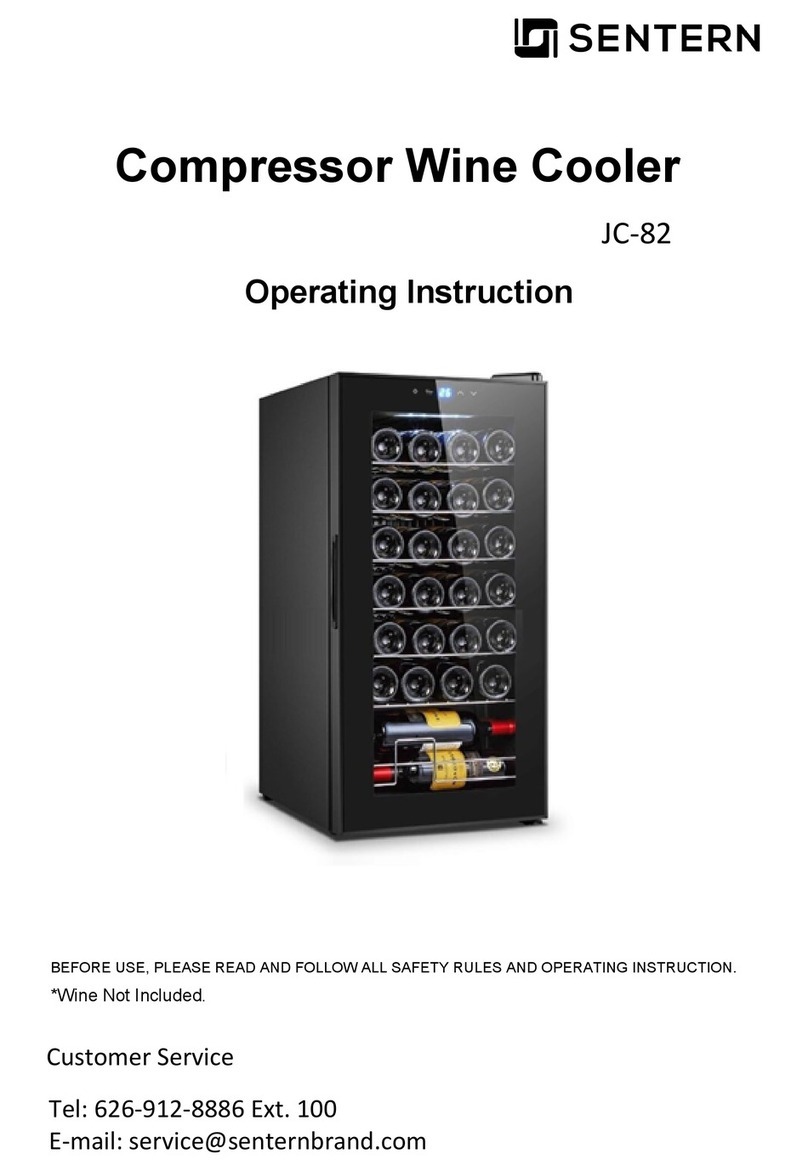 Sentern JC-82 Operating	 instruction