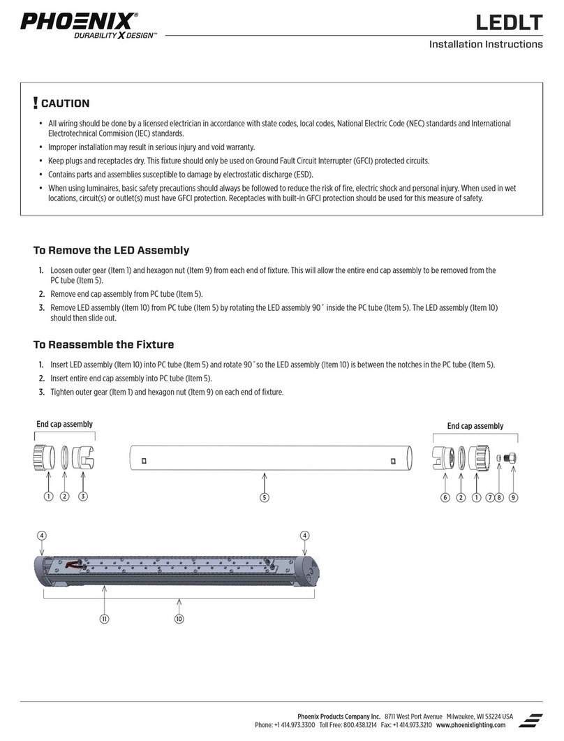 Phoenix LEDLT installation instructions