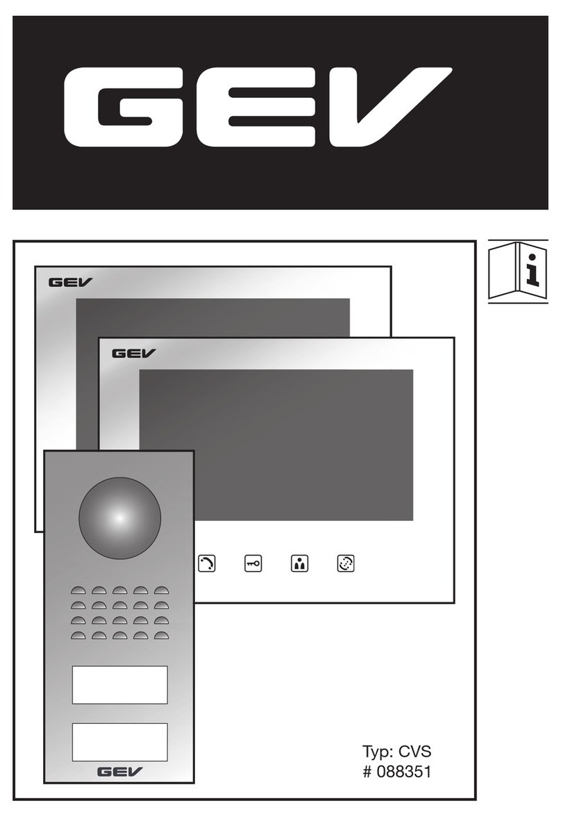 GEV CVS 88351 quick start guide