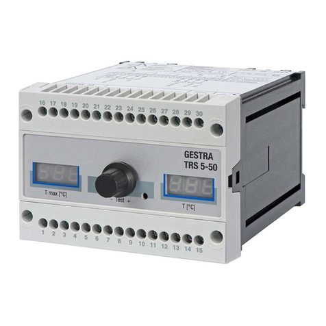 GESTRA TRS 5-50 User manual GESTRA TRS 5-50 User manual