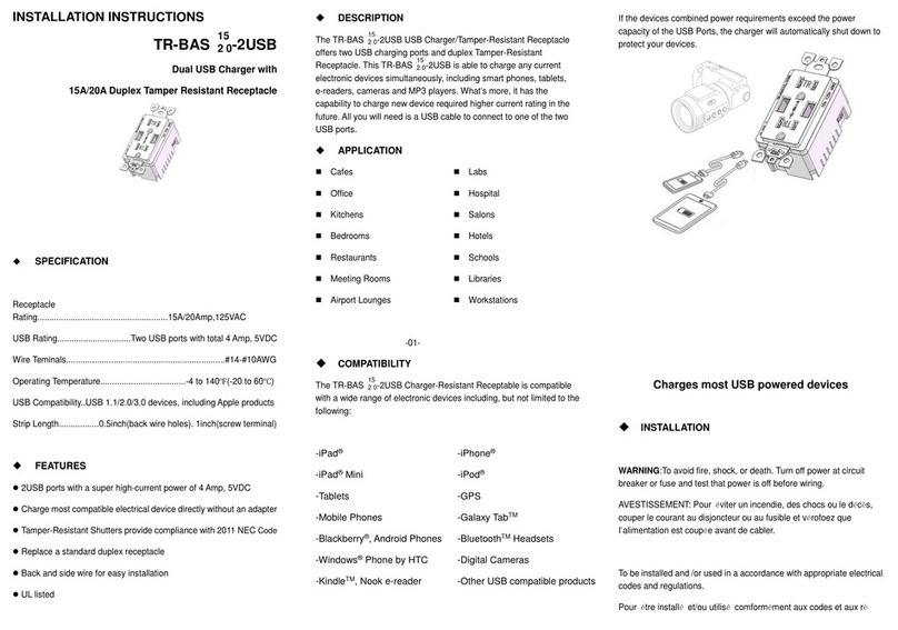 Anself TR-BAS20-2USB User manual