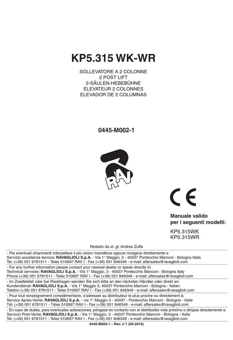 Ravaglioli KP5.315 WK manual
