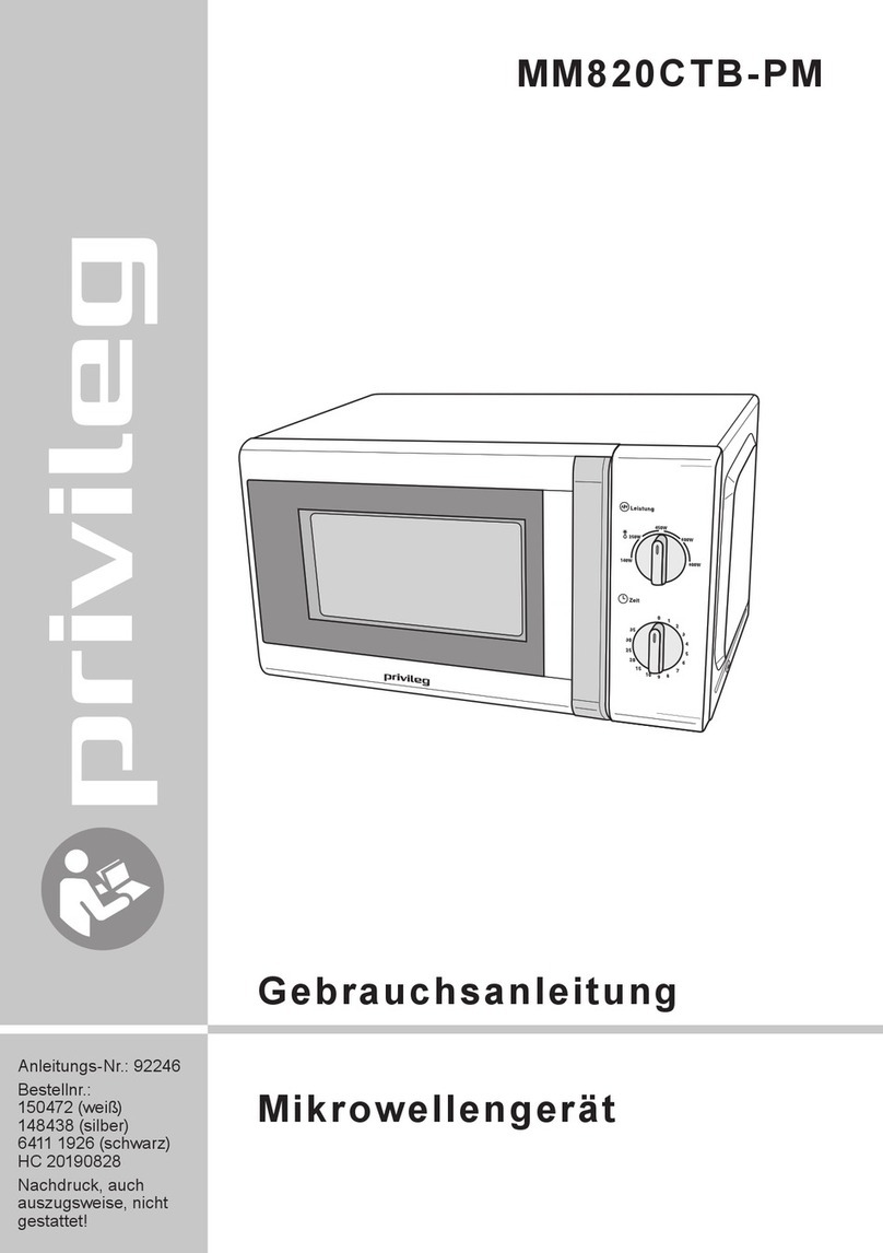 privileg MM820CTB-PM User manual privileg MM820CTB-PM User manual