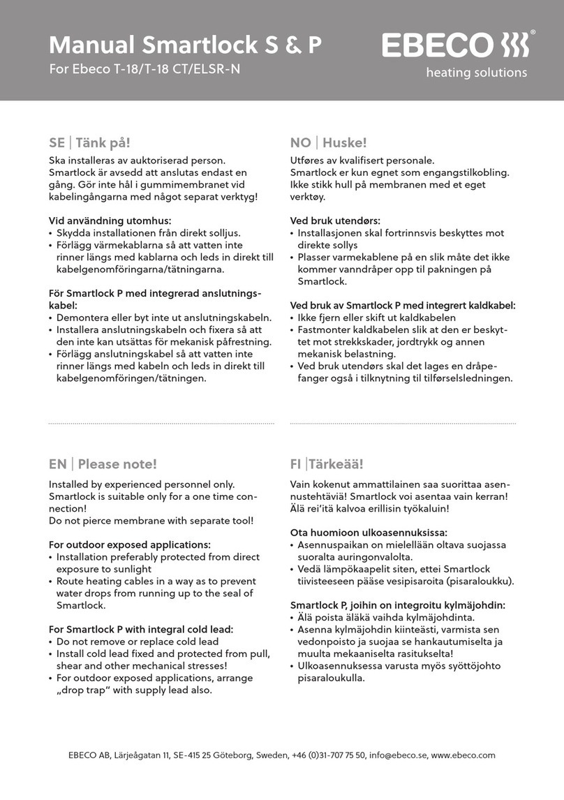EBECO Smartlock S User manual