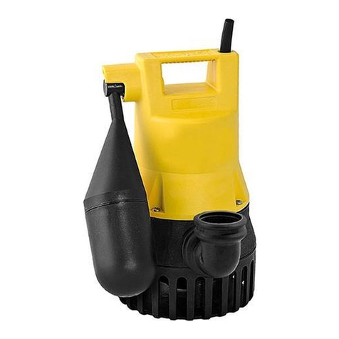Pentair Jung Pumpen U3 Series User manual
