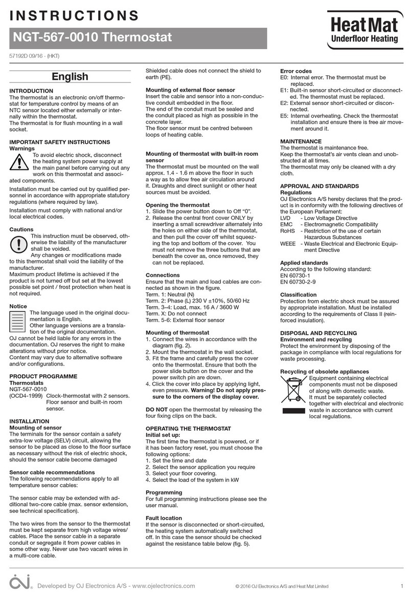 HeatMat NGT-567-0010 instructions HeatMat NGT-567-0010 instructions