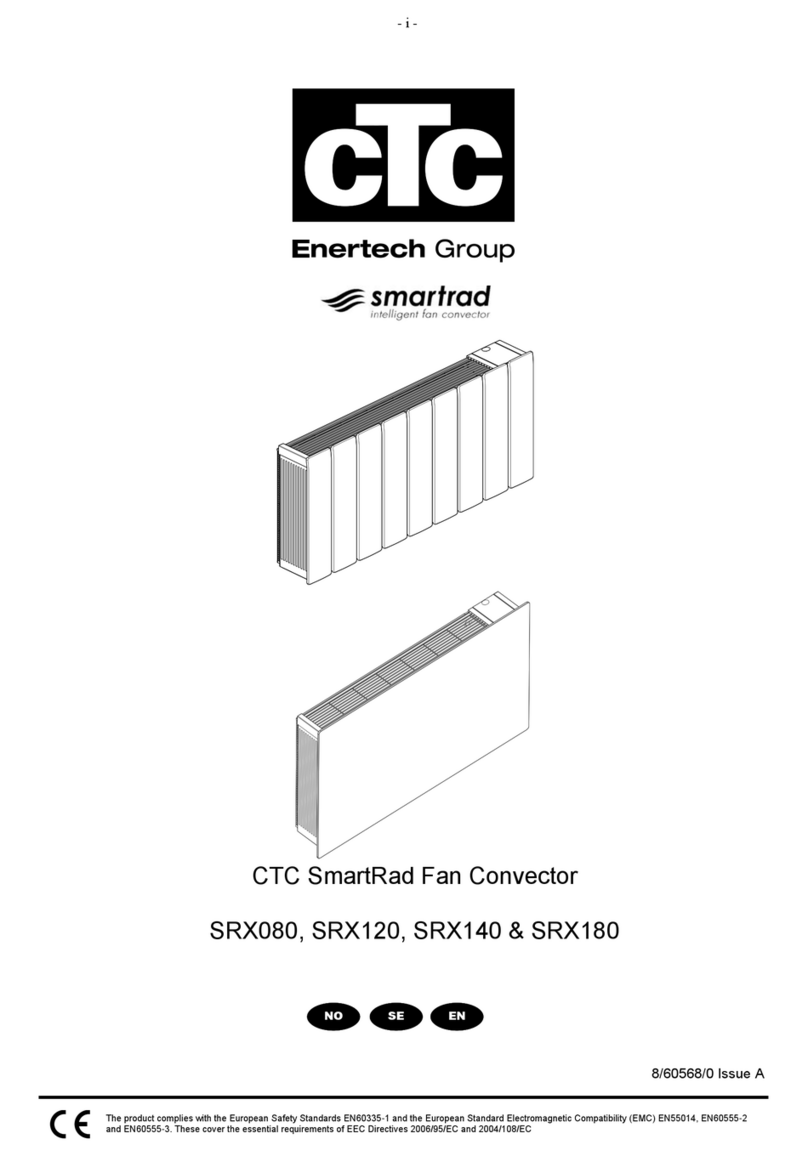 Enertech CTC Smartrad Series manual Enertech CTC Smartrad Series manual