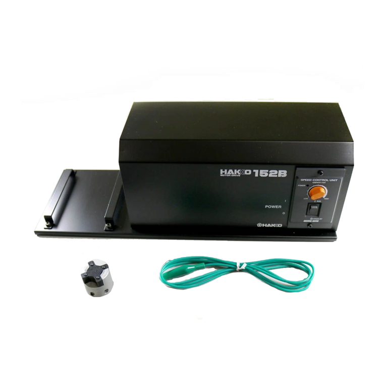 Hakko Electronics 152B User manual