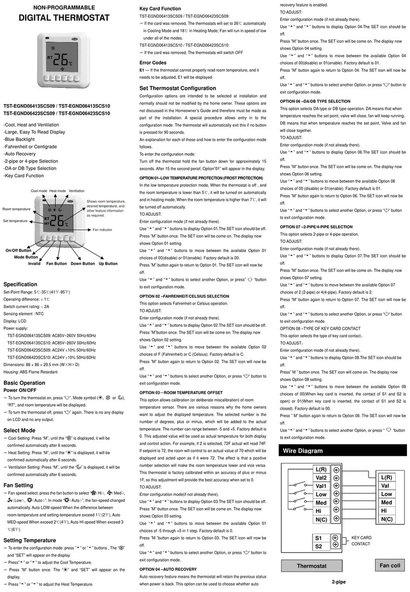 TOTALINE TST-EGND06413SCS09 User manual