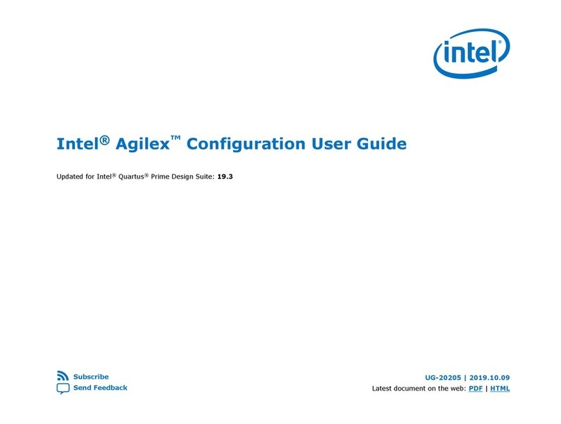Intel Agilex User manual