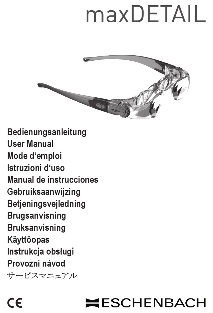 Eschenbach maxDETAIL User manua