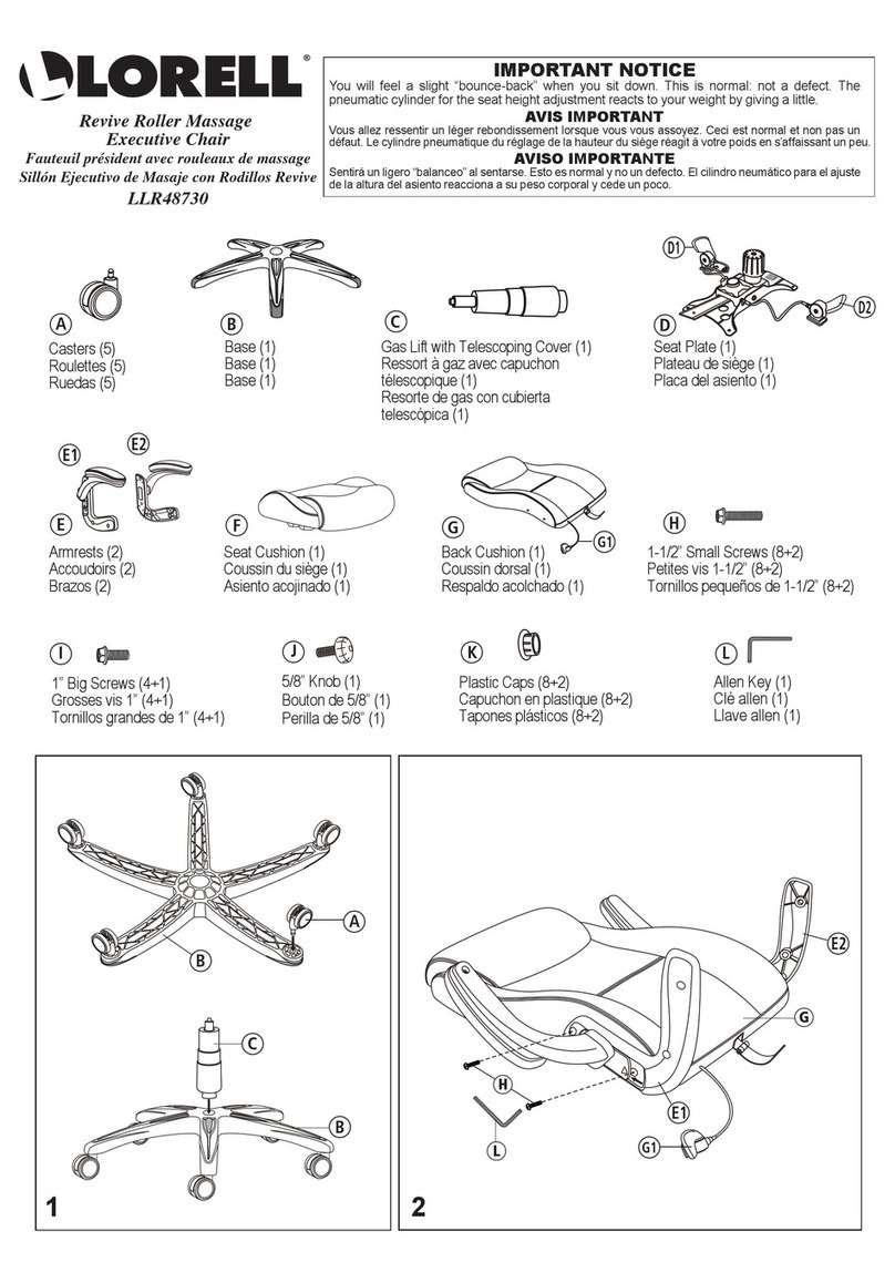 Lorell LLR48730 User manual