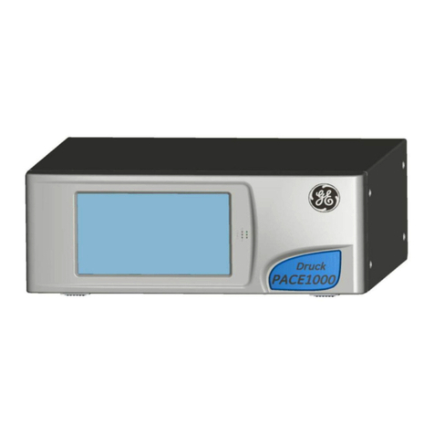GE Druck PACE1000 Instruction Manual