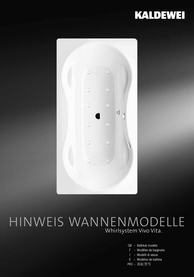 Kaldewei CENTRO DUO OVAL User manual