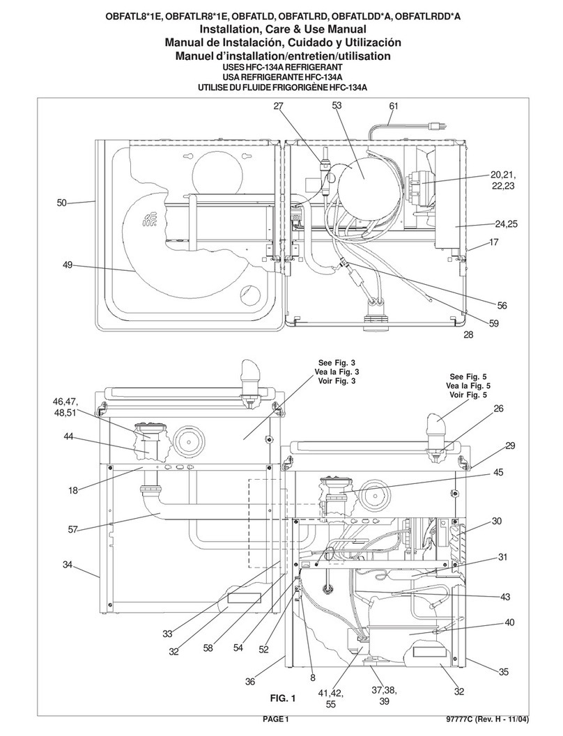 Elkay OBFATL8 1E Series Installation manual