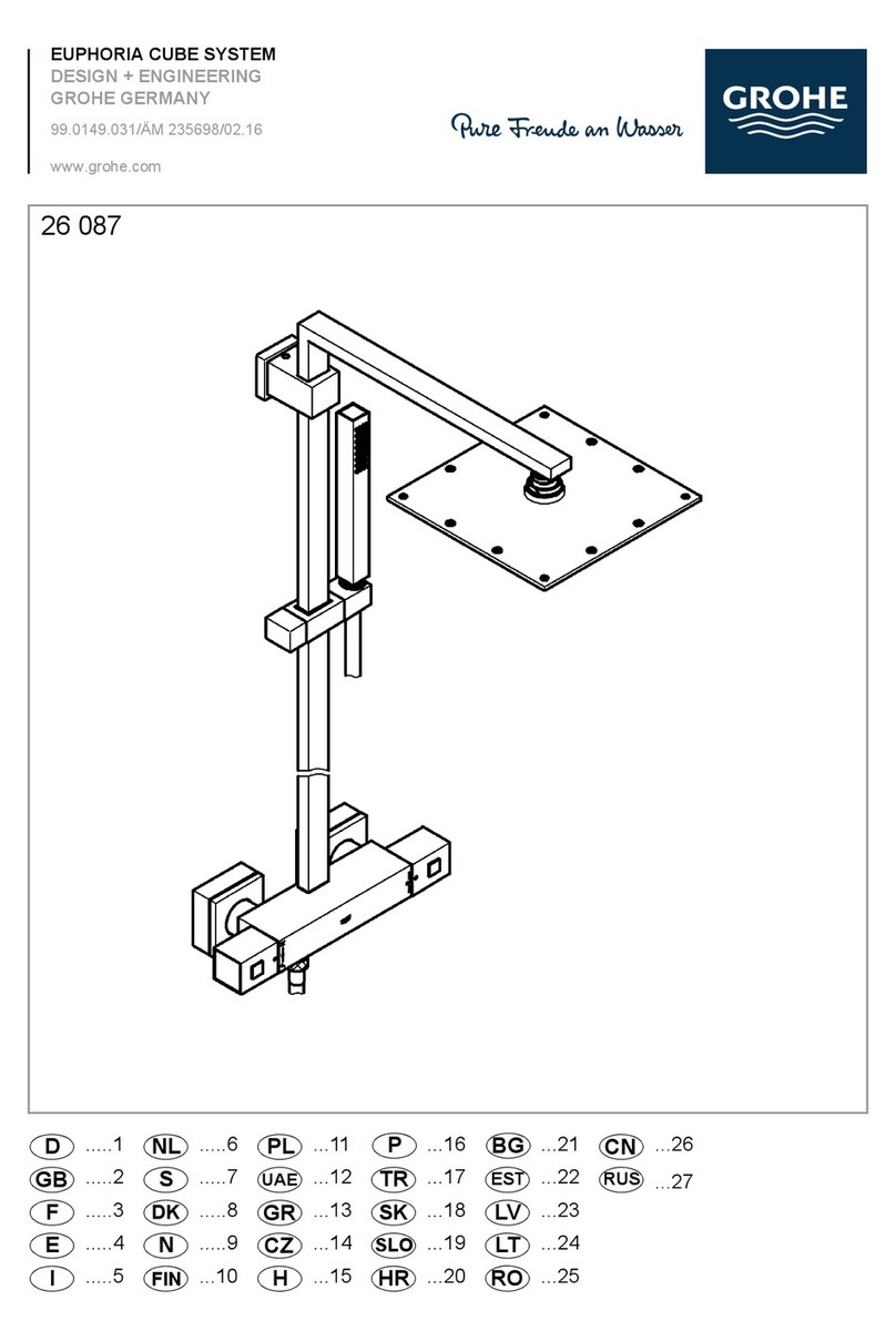 Grohe Euphoria manual