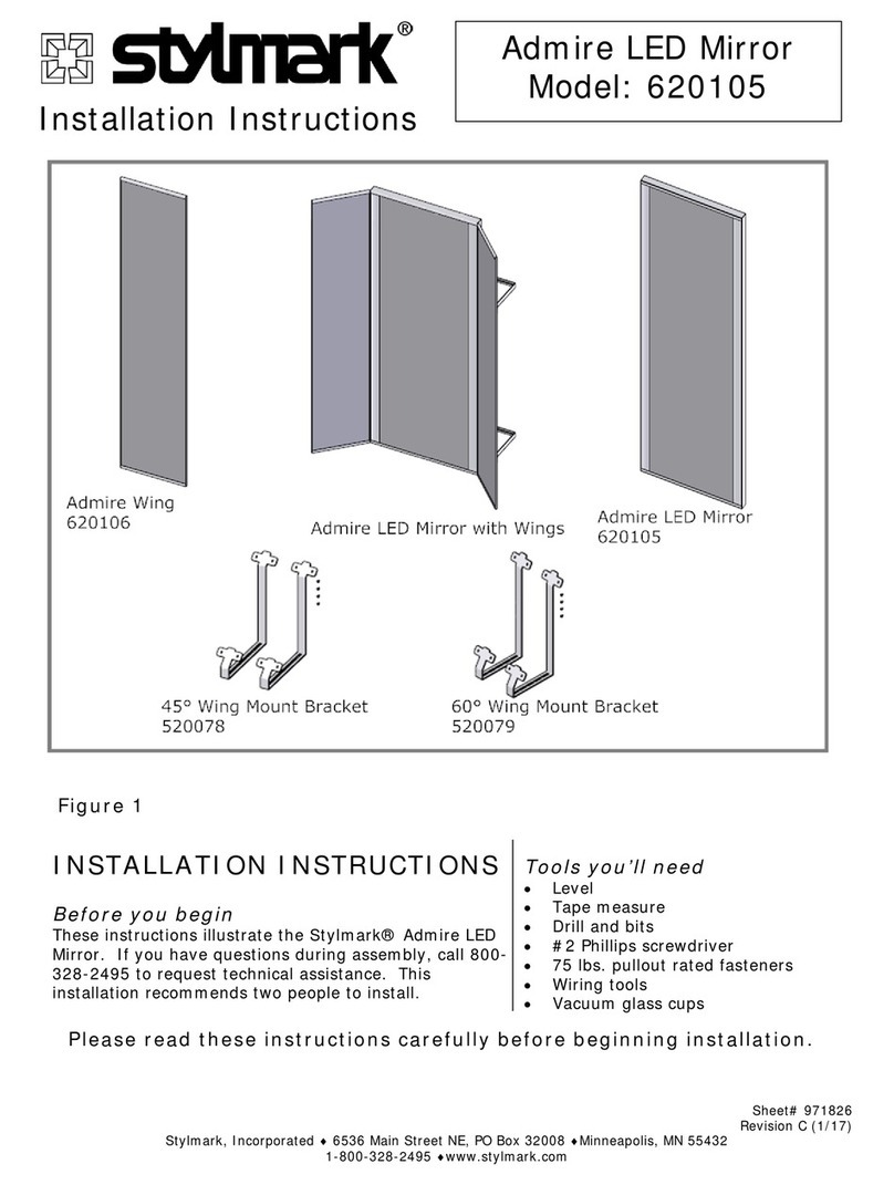 Stylmark 620105 installation instructions